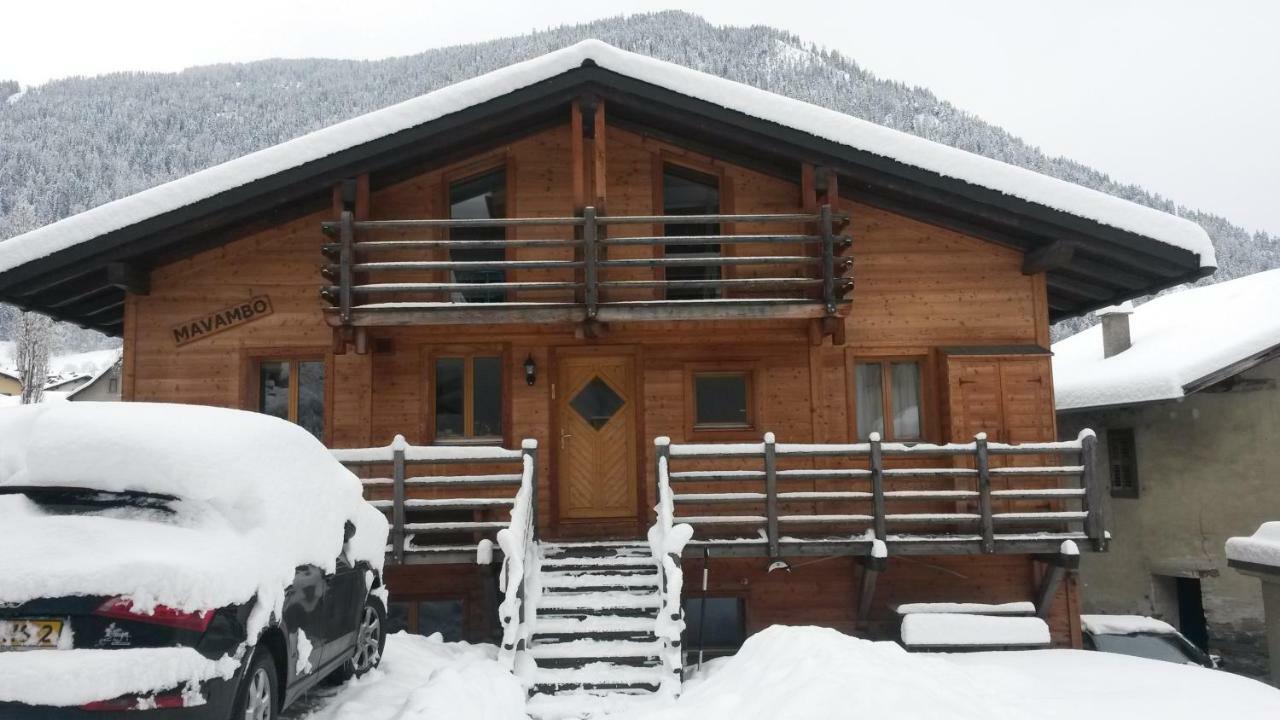 Chalet Mavambo Le Chable Exterior photo